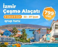 İzmir çeşmə alaçatı tur