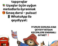 Ingilis dili dersleri