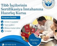 Tibb işçilərinin sertifikasiya İmtahana hazırlıq kursu