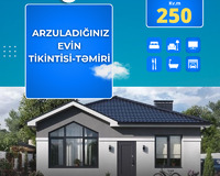 Bağ evlərinin tikintisi