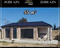 55 kvadratlı evin təmir-tikintisi