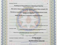Hazır layihə şirkəti satılır