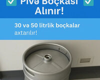 Pivə boçkası alınır