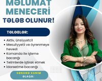 Məlumat meneceri tələb olunur