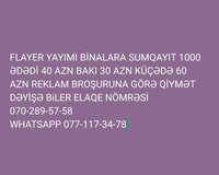 Flayer buklet yayımı