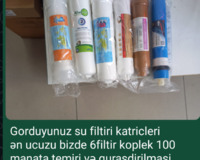 Su filtirlerinin temiri