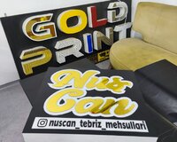 Reklam, qabarıq hərflər