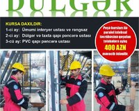 Tədris kursu: Dülgər