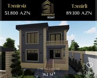 162 kvadratlı evin tikintisi