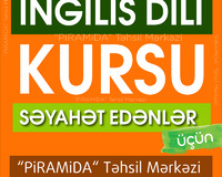 İngilis dili kursu səyahət edənlər üçün