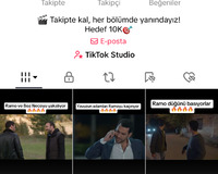 9600 takipçili tik tok hesabı
