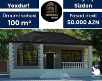 100 kvadratlı evin tikintisi və təmiri