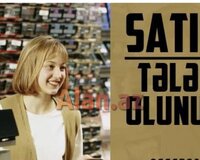 Magazaya xanim isci teleb olunur