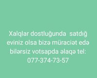 Satığ evi olan bizə yazsın