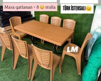 Plastik stol stul desti