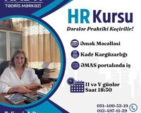 Hr - İnsan Resurslarının İdarə Edilməsi kursu