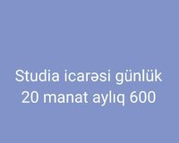 Çəkiliş studiyası kirayə