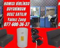 kisi ve qadin salonu ucun mebeler satilir
