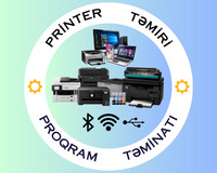 🖨️Pirinter təmiri və 🖥️Proqram təminatı