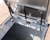 Lük qapaqları gizli petlə