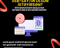 🚀 Öz saytınızı indi qurun – hər şey bir paketdə