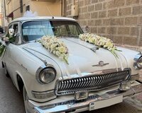 Gaz M21 retro gelin masini icaresi