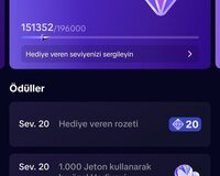 Tiktok 25 level hesab
