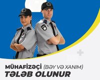 Mühafizə xanımlar, həm də bəylər