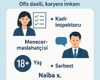 Kadr inspektoru, menecer konsultant