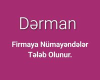 Firmaya nümayəndələr tələb olunur