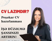Cv hazırlanması bizdə