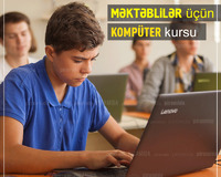 Kompüter kursları məktəblilər üçün