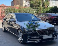Maybach Sclass ag qara kiraye gelin masini