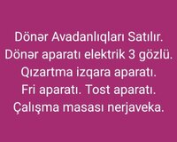 Dönər Avadanlıqları Satılır