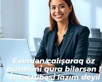 Sizə uyğun ola biləcək maraqlı bir iş təklifim var