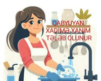 Qabyuyan Xadimə xanım tələb olunur