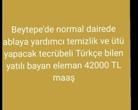 yaşlı ablaya Baxıcı