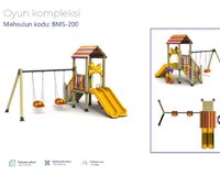 Uşaq oyun komplekslərinin satışı