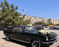 Ford Mustang retro bey gelin masini icaresi