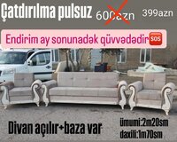 Divan kreslo dəsti