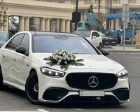 Mercedes Sclass 2022 kiraye bey gelin masini