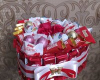 Hediyyelik sokolad sebetleri