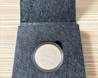 Original "Qarabağ Azərbaycandır" Gümüş Xatirə Sikkəsi