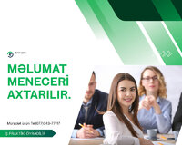 Məlumat meneceri tələb olunur