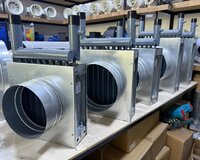 Havalandırma üçün sulu qızdırıcı