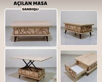 Açılan transformer jurnal masası (Sandıqlı) Kreditlə