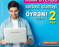 Ofis proqramları üzrə kompüter kursları fərdi dərslər