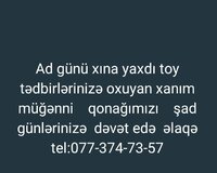 Toylarınıza müğənni dəvəti