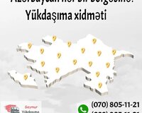 Rayonlara yükdaşıma xidməti. Mebellərin daşınması