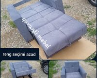 Yeni amerikanka taxt divan, çarpayı kreslo